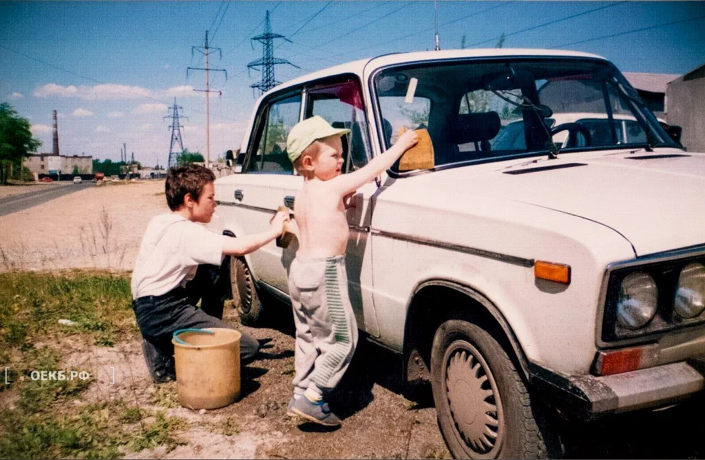 1994 - Кировский - Частичный вид на улицу Автомагистральная - ОЕКБ.РФ