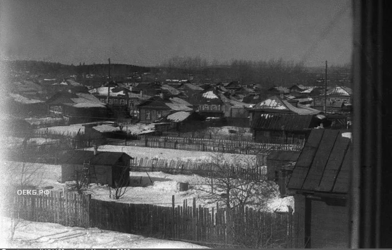1980 - Ленинский - Свердловск. Частный сектор между ул.Ухтомская и Репина - ОЕКБ.РФ