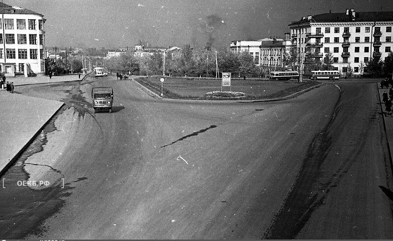 1960 - Ленинский - Свердловск. Кольцо на Репина - ОЕКБ.РФ