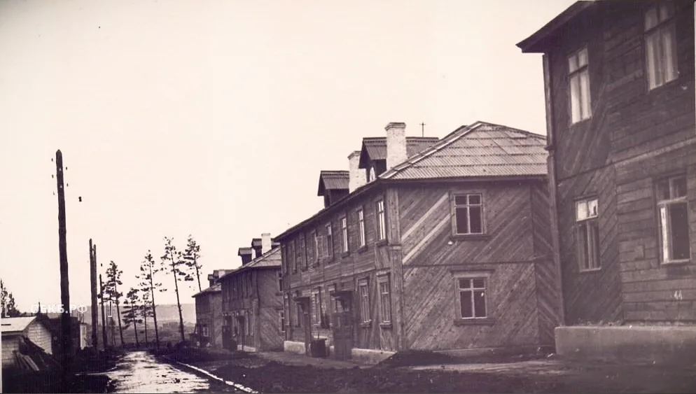 1958 - Кировский - Свердловск. Первые жилые бараки при Свердловском заводе железобетонных изделий - ОЕКБ.РФ
