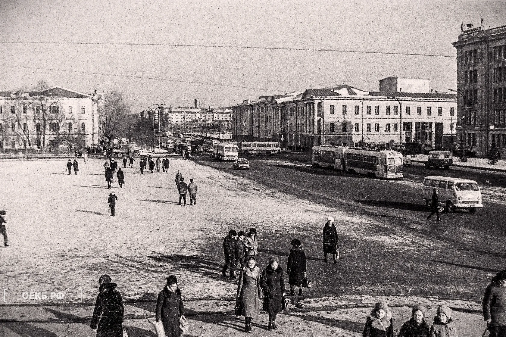 Свердловск. Площадь 1905 года - ОЕКБ.РФ