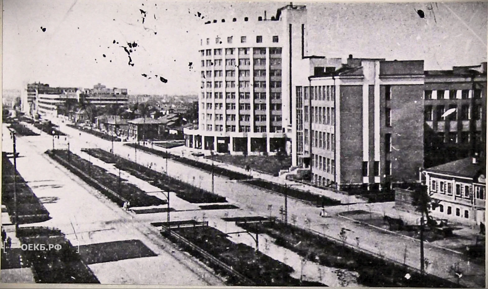 1933 - Городок чекистов - Свердловск. Проспект Ленина, городок чекистов - ОЕКБ.РФ