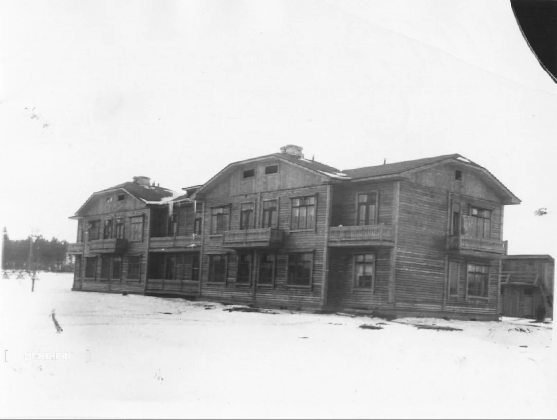1936 - Эльмаш - Свердловск. Рубленные дома в районе улиц Энтузиастов - Бабушкина - ОЕКБ.РФ