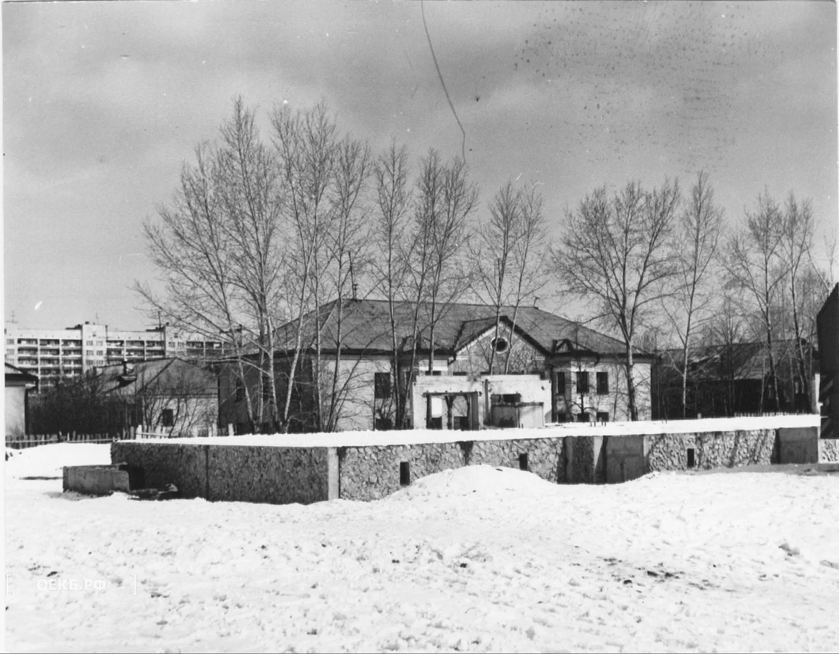 1984 - Владислав Занкович - Свердловск. Строительство дома на улице Баумана - ОЕКБ.РФ