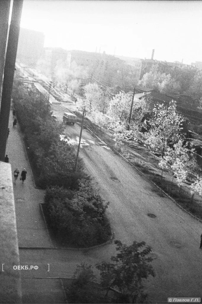 1972 - Октябрьский - Свердловск. Улица Мельковская - ОЕКБ.РФ