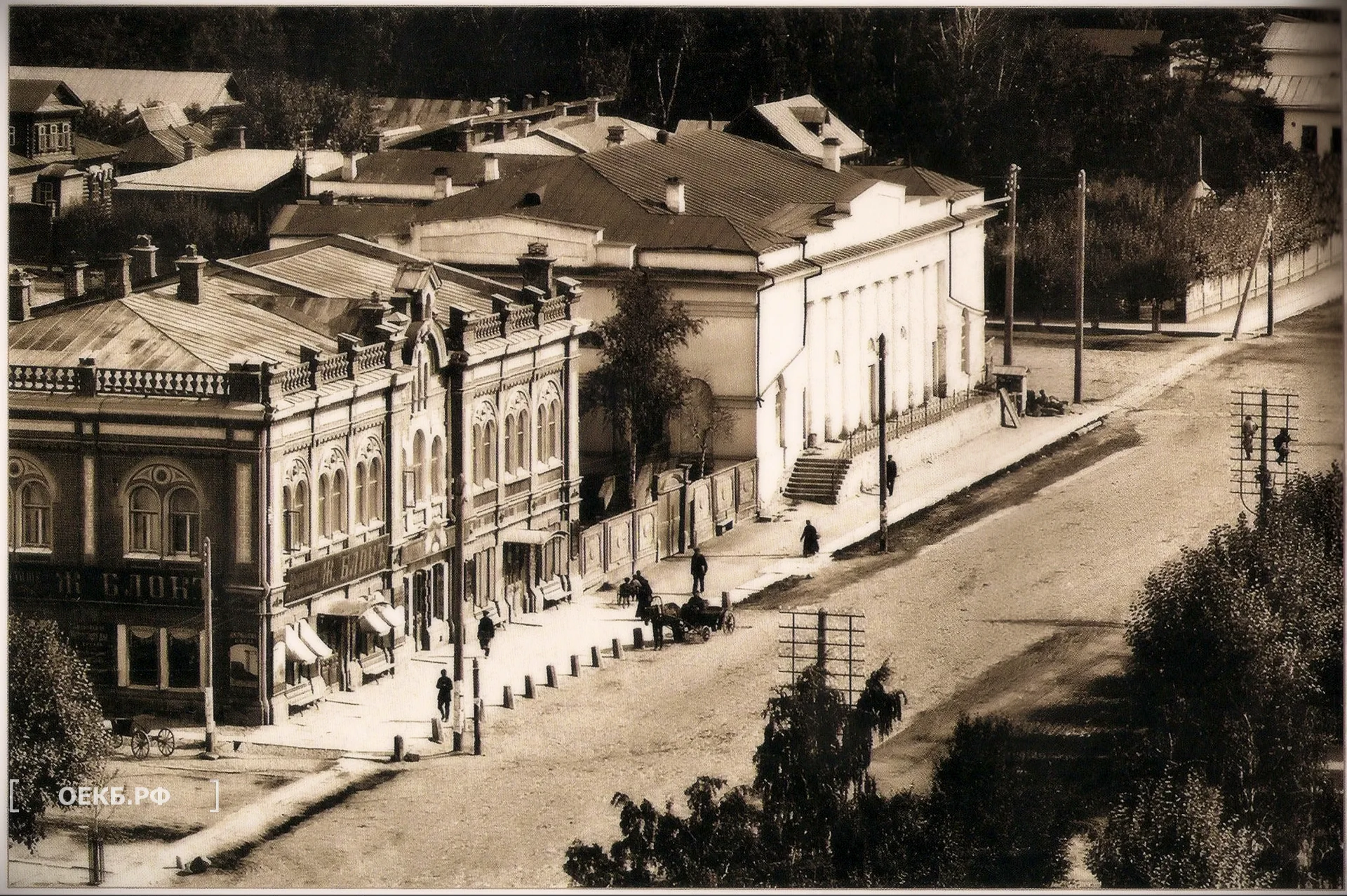 1895 - Вознесенская горка - Угол Главного и Вознесенского проспектов - ОЕКБ.РФ