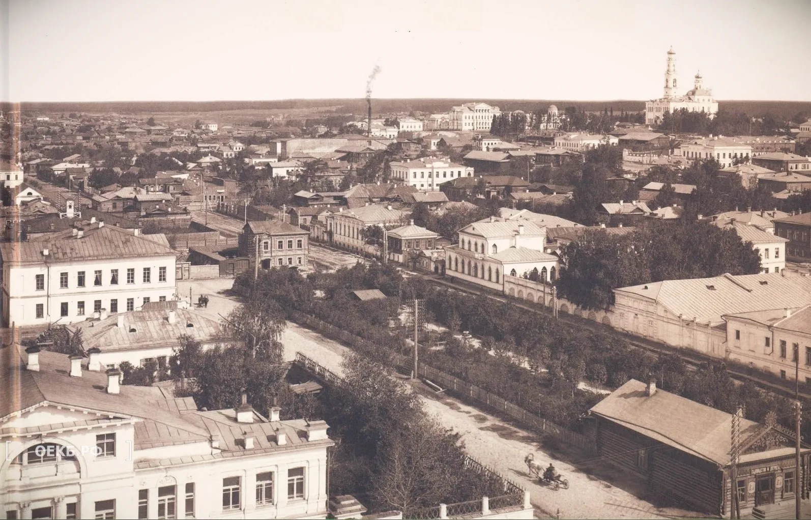 1898 - Вознесенская горка - Вид на Вознесенскую горку - ОЕКБ.РФ