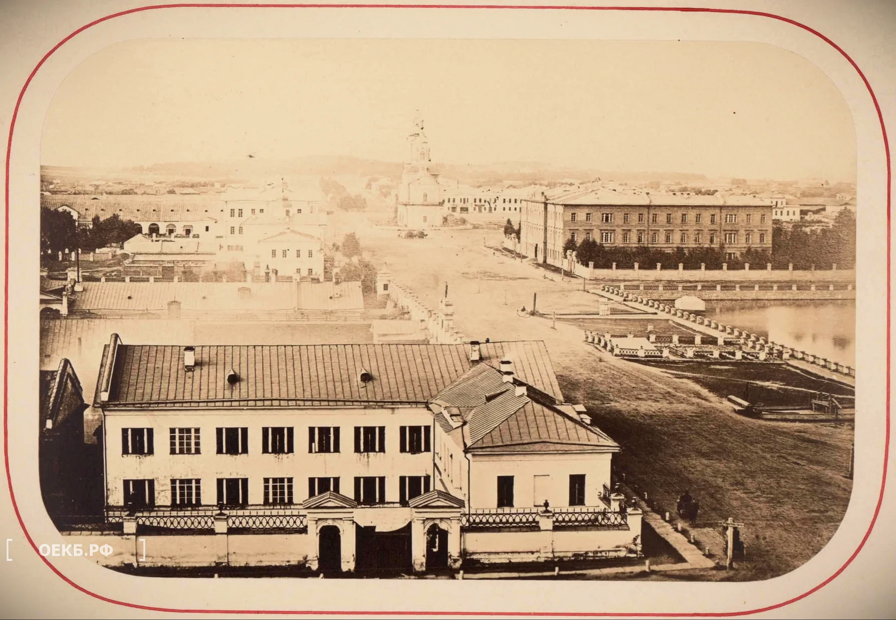 1866 - Октябрьский - Восточная часть Главного проспекта в Екатеринбурге - ОЕКБ.РФ